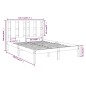 vidaXL Massivholzbett Weiß Kiefer 140x190 cm vidaXL Massivholzbett Weiß Kiefer 140x190 cm