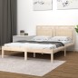 vidaXL Massivholzbett 150x200 cm vidaXL Massivholzbett 150x200 cm