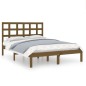 vidaXL Massivholzbett Honigbraun 140x190 cm vidaXL Massivholzbett Honigbraun 140x190 cm