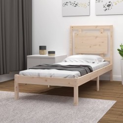 vidaXL Massivholzbett 100x200 cm