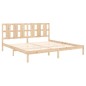vidaXL Massivholzbett Kiefer 200x200 cm vidaXL Massivholzbett Kiefer 200x200 cm