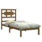 vidaXL Massivholzbett Honigbraun 75x190 cm vidaXL Massivholzbett Honigbraun 75x190 cm