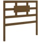vidaXL Massivholzbett Honigbraun 75x190 cm vidaXL Massivholzbett Honigbraun 75x190 cm
