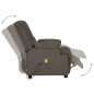 Massagesessel Dunkelgrau Wildleder-Optik Massagesessel Dunkelgrau Wildleder-Optik