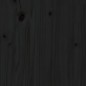 vidaXL Massivholzbett Schwarz 160x200 cm vidaXL Massivholzbett Schwarz 160x200 cm