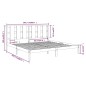 vidaXL Massivholzbett Weiß Kiefer 200x200 cm vidaXL Massivholzbett Weiß Kiefer 200x200 cm