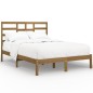 vidaXL Massivholzbett Honigbraun 140x190 cm vidaXL Massivholzbett Honigbraun 140x190 cm