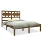 vidaXL Massivholzbett Honigbraun 140x190 cm vidaXL Massivholzbett Honigbraun 140x190 cm