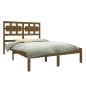 vidaXL Massivholzbett Honigbraun 140x190 cm vidaXL Massivholzbett Honigbraun 140x190 cm