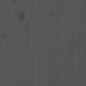 vidaXL Massivholzbett Grau 90x200 cm vidaXL Massivholzbett Grau 90x200 cm