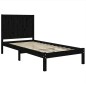 vidaXL Massivholzbett Schwarz Kiefer 90x190 cm vidaXL Massivholzbett Schwarz Kiefer 90x190 cm
