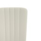 vidaXL Esszimmerstühle 4 Stk. Creme Samt vidaXL Esszimmerstühle 4 Stk. Creme Samt