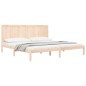 vidaXL Massivholzbett Kiefer 200x200 cm vidaXL Massivholzbett Kiefer 200x200 cm