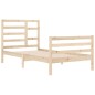 vidaXL Massivholzbett 100x200 cm vidaXL Massivholzbett 100x200 cm