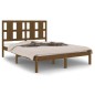 vidaXL Massivholzbett Honigbraun Kiefer 140x190 cm vidaXL Massivholzbett Honigbraun Kiefer 140x190 cm