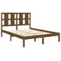 vidaXL Massivholzbett Honigbraun Kiefer 140x190 cm vidaXL Massivholzbett Honigbraun Kiefer 140x190 cm
