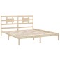 vidaXL Massivholzbett 200x200 cm vidaXL Massivholzbett 200x200 cm