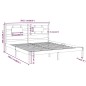 vidaXL Massivholzbett 200x200 cm vidaXL Massivholzbett 200x200 cm
