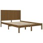 vidaXL Massivholzbett Honigbraun Kiefer 140x190 cm vidaXL Massivholzbett Honigbraun Kiefer 140x190 cm