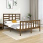 vidaXL Massivholzbett Honigbraun 120x190 cm vidaXL Massivholzbett Honigbraun 120x190 cm