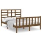 vidaXL Massivholzbett Honigbraun 120x190 cm vidaXL Massivholzbett Honigbraun 120x190 cm