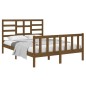vidaXL Massivholzbett Honigbraun 120x190 cm vidaXL Massivholzbett Honigbraun 120x190 cm
