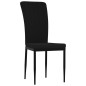 vidaXL Esszimmerstühle 2 Stk. Schwarz Samt vidaXL Esszimmerstühle 2 Stk. Schwarz Samt