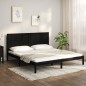 vidaXL Massivholzbett Schwarz Kiefer 200x200 cm vidaXL Massivholzbett Schwarz Kiefer 200x200 cm