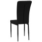 vidaXL Esszimmerstühle 2 Stk. Schwarz Samt vidaXL Esszimmerstühle 2 Stk. Schwarz Samt