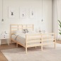 vidaXL Massivholzbett 135x190 cm vidaXL Massivholzbett 135x190 cm