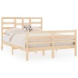 vidaXL Massivholzbett 135x190 cm vidaXL Massivholzbett 135x190 cm