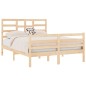 vidaXL Massivholzbett 135x190 cm vidaXL Massivholzbett 135x190 cm
