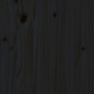 vidaXL Massivholzbett Schwarz 140x200 cm vidaXL Massivholzbett Schwarz 140x200 cm