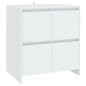 vidaXL Sideboards 2 Stk. Weiß 70x41x75 cm Holzwerkstoff vidaXL Sideboards 2 Stk. Weiß 70x41x75 cm Holzwerkstoff