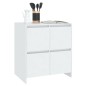 vidaXL Sideboards 2 Stk. Weiß 70x41x75 cm Holzwerkstoff vidaXL Sideboards 2 Stk. Weiß 70x41x75 cm Holzwerkstoff