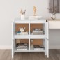 vidaXL Sideboards 2 Stk. Weiß 70x41x75 cm Holzwerkstoff vidaXL Sideboards 2 Stk. Weiß 70x41x75 cm Holzwerkstoff