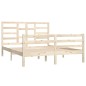 vidaXL Massivholzbett 150x200 cm vidaXL Massivholzbett 150x200 cm