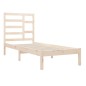 vidaXL Massivholzbett 100x200 cm vidaXL Massivholzbett 100x200 cm