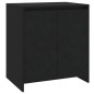 vidaXL 2-tlg. Sideboard Schwarz Holzwerkstoff vidaXL 2-tlg. Sideboard Schwarz Holzwerkstoff