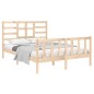 vidaXL Massivholzbett 140x190 cm vidaXL Massivholzbett 140x190 cm