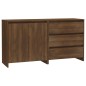 vidaXL 2-tlg. Sideboard Braun Eiche-Optik Holzwerkstoff vidaXL 2-tlg. Sideboard Braun Eiche-Optik Holzwerkstoff