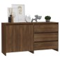 vidaXL 2-tlg. Sideboard Braun Eiche-Optik Holzwerkstoff vidaXL 2-tlg. Sideboard Braun Eiche-Optik Holzwerkstoff