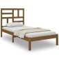 vidaXL Massivholzbett Honigbraun 75x190 cm vidaXL Massivholzbett Honigbraun 75x190 cm