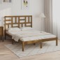 vidaXL Massivholzbett Honigbraun 140x190 cm vidaXL Massivholzbett Honigbraun 140x190 cm