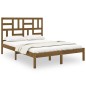 vidaXL Massivholzbett Honigbraun 140x190 cm vidaXL Massivholzbett Honigbraun 140x190 cm