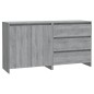 vidaXL 2-tlg. Sideboard Grau Sonoma Holzwerkstoff vidaXL 2-tlg. Sideboard Grau Sonoma Holzwerkstoff