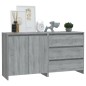 vidaXL 2-tlg. Sideboard Grau Sonoma Holzwerkstoff vidaXL 2-tlg. Sideboard Grau Sonoma Holzwerkstoff