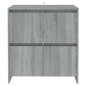vidaXL Sideboards 2 Stk. Grau Sonoma 70x41x75 cm Holzwerkstoff vidaXL Sideboards 2 Stk. Grau Sonoma 70x41x75 cm Holzwerkstoff