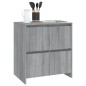 vidaXL Sideboards 2 Stk. Grau Sonoma 70x41x75 cm Holzwerkstoff vidaXL Sideboards 2 Stk. Grau Sonoma 70x41x75 cm Holzwerkstoff
