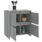 vidaXL Sideboards 2 Stk. Grau Sonoma 70x41x75 cm Holzwerkstoff vidaXL Sideboards 2 Stk. Grau Sonoma 70x41x75 cm Holzwerkstoff
